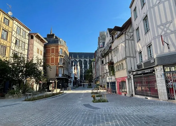 Le 1732, Rouen Coeur D\'Histoire, Duplex Au Calme